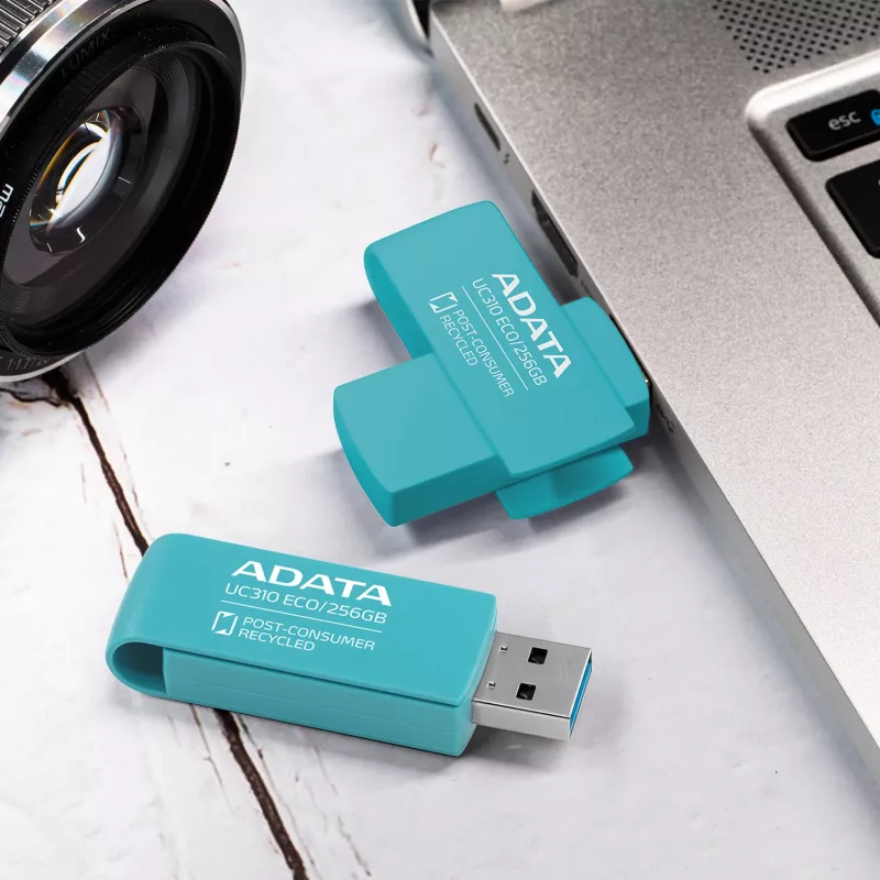Pen USB ADATA UC310 ECO 256 GB USB Type-A 3.2 Gen 1 (3.1 Gen 1) verde