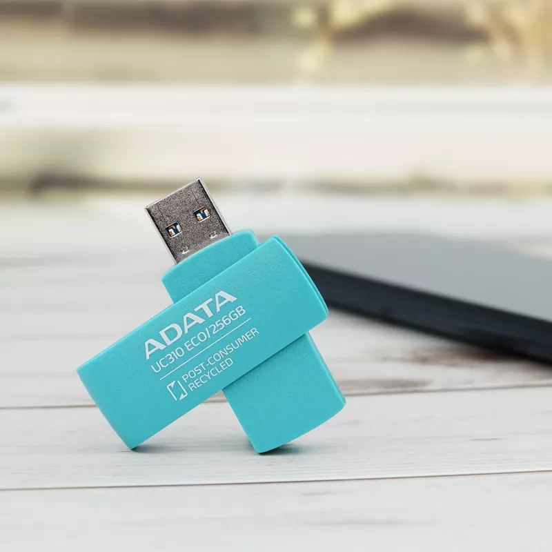 Pen USB ADATA UC310 ECO 256 GB USB Type-A 3.2 Gen 1 (3.1 Gen 1) verde