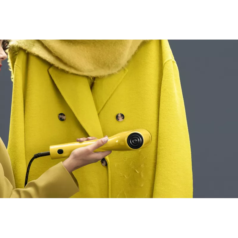 Ferro de engomar a vapor Tefal DT2026 — depósito de água 0,07 l, 1300 W, amarelo