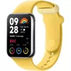 Bracelete de substituição em TPU para Xiaomi Smart Band 8 Pro – amarelo-limão