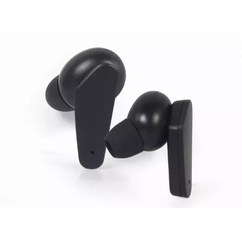 Auscultadores In-Ear TWS sem fios GEMBIRD Malmo com ANC - Estéreo - Bluetooth - preto
