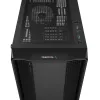 Caixa de PC DeepCool CC560 ARGB V2 Midi-Tower preto — ATX/Micro-ATX/Mini-ITX, vidro temperado, aRGB, suporta GPU até 370 mm
