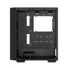 Caixa de PC DeepCool CC560 ARGB V2 Midi-Tower preto — ATX/Micro-ATX/Mini-ITX, vidro temperado, aRGB, suporta GPU até 370 mm