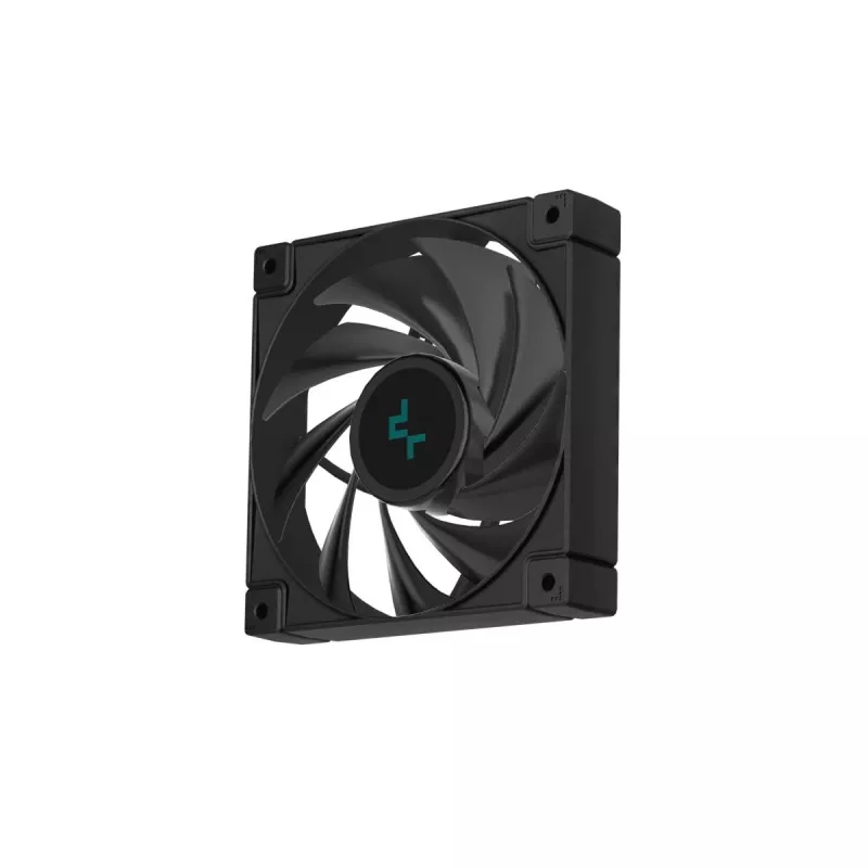 Caixa de PC DeepCool CC560 ARGB V2 Midi-Tower preto — ATX/Micro-ATX/Mini-ITX, vidro temperado, aRGB, suporta GPU até 370 mm