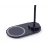 Candeeiro de secretária GEMBIRD com carregador sem fios, preto