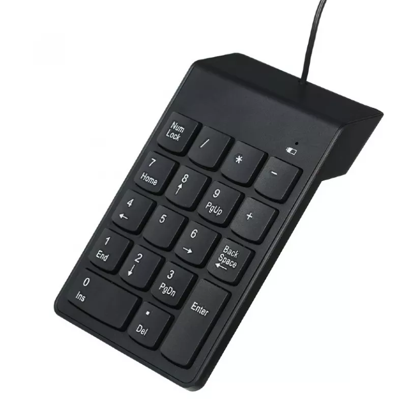 Teclado numérico GEMBIRD KPD-U-03 USB 18 teclas Scissorswitch, cabo 1,45 m, preto