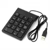 Teclado numérico GEMBIRD KPD-U-03 USB 18 teclas Scissorswitch, cabo 1,45 m, preto