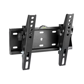 Suporte de parede para TV Gembird WM-42T-02 para TVs de 23 a 42 polegadas, inclinável -12°/+12°, VESA 75x75–200x200, 30 kg, preto, 5,3 cm