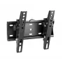 Gembird WM-42T-02 suporte de parede inclinável para TV de 23–42", inclinação -12°/+12°, VESA 75x75–200x200, máx. 30 kg, distância à parede 5,3 cm, aço, preto