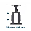 Suporte de parede para TV GEMBIRD Premium de movimento total, 32 a 55 polegadas, 32 kg