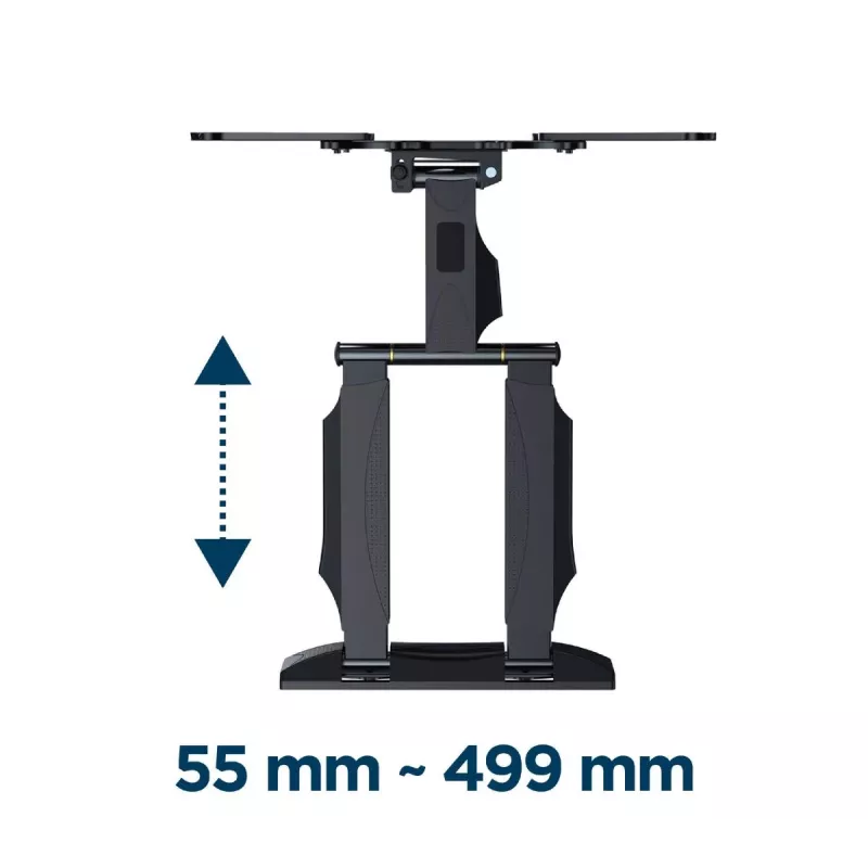 Suporte de parede para TV GEMBIRD Premium de movimento total, 32 a 55 polegadas, 32 kg