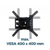 Suporte de parede para TV GEMBIRD Premium de movimento total, 32 a 55 polegadas, 32 kg