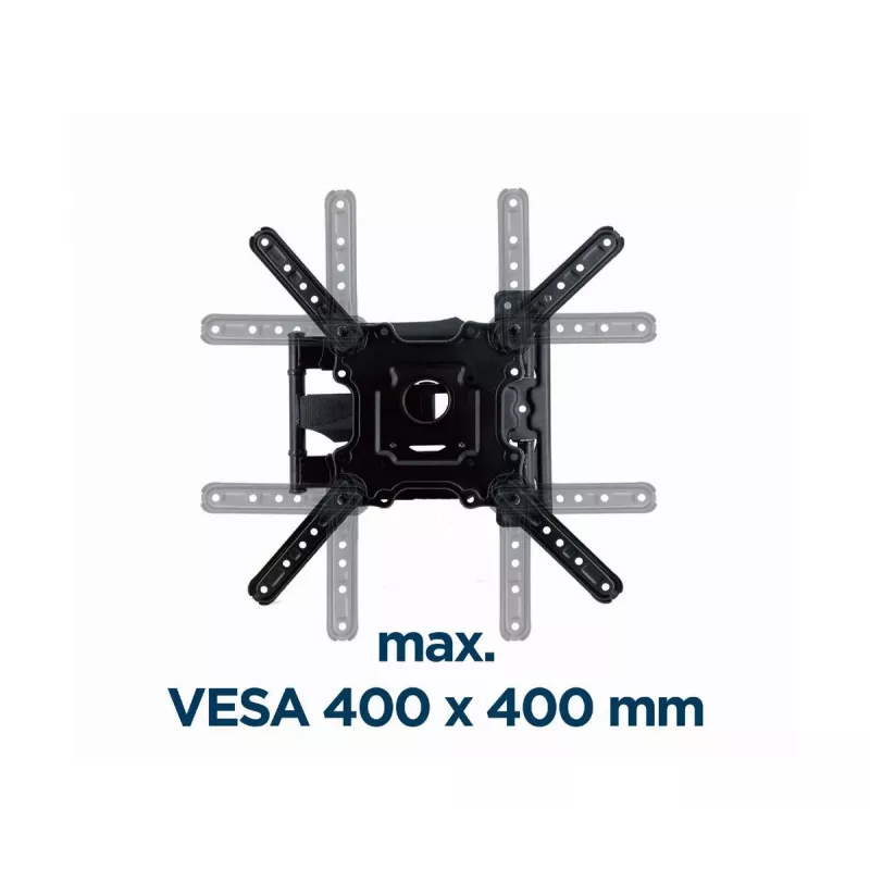 Suporte de parede para TV GEMBIRD Premium de movimento total, 32 a 55 polegadas, 32 kg