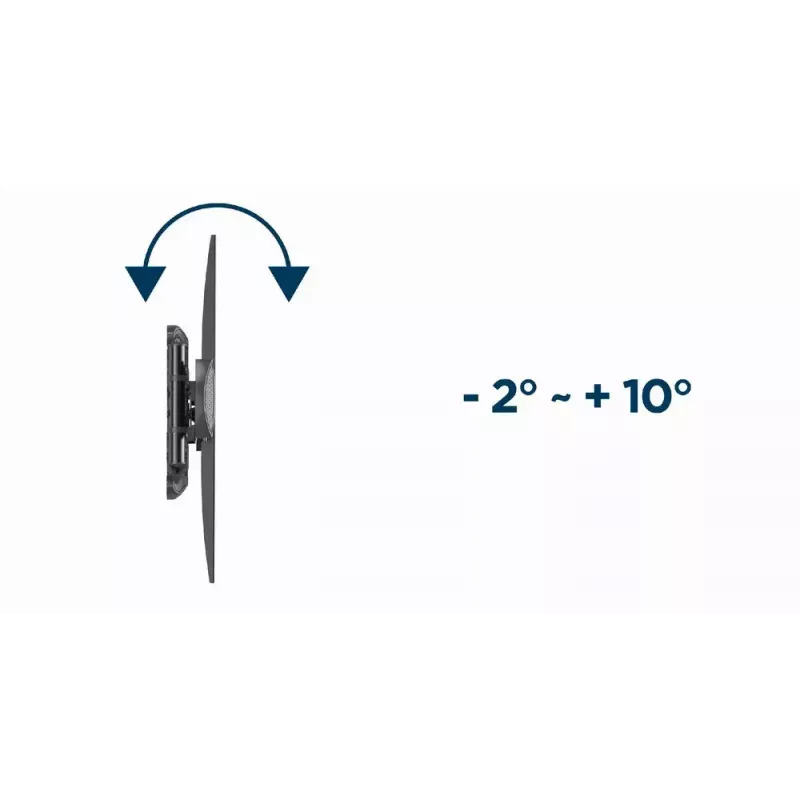 Suporte de TV Gembird WM-58ST-01 aço 58 polegadas 36,4 kg de capacidade de carga
