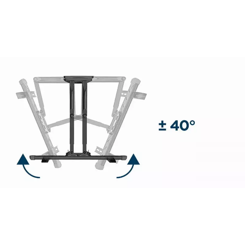 Suporte de TV Gembird WM-58ST-01 aço 58 polegadas 36,4 kg de capacidade de carga