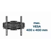 Suporte de TV Gembird WM-58ST-01 aço 58 polegadas 36,4 kg de capacidade de carga