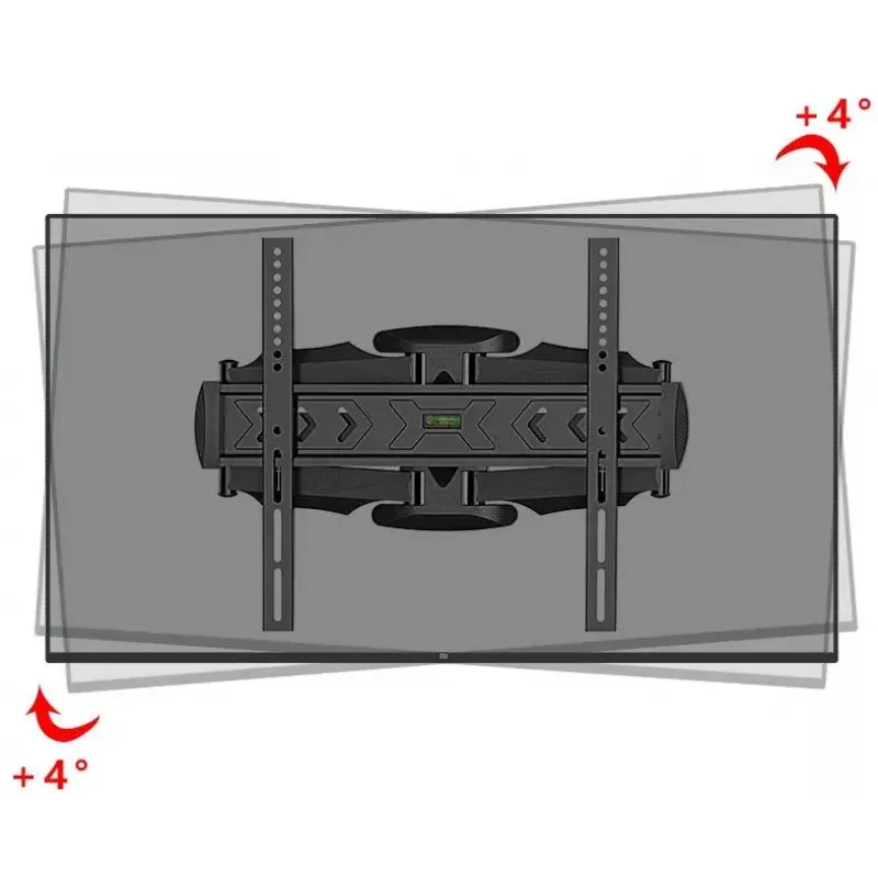 Suporte de TV Gembird WM-58ST-01 aço 58 polegadas 36,4 kg de capacidade de carga