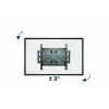 Suporte de parede para TV Gembird WM-80ST-01 aço para ecrãs de 40 a 80 polegadas, 50 kg, VESA 100×100–600×400, inclinável e orientável