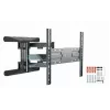 Suporte de parede para TV Gembird WM-80ST-01 aço para ecrãs de 40 a 80 polegadas, 50 kg, VESA 100×100–600×400, inclinável e orientável