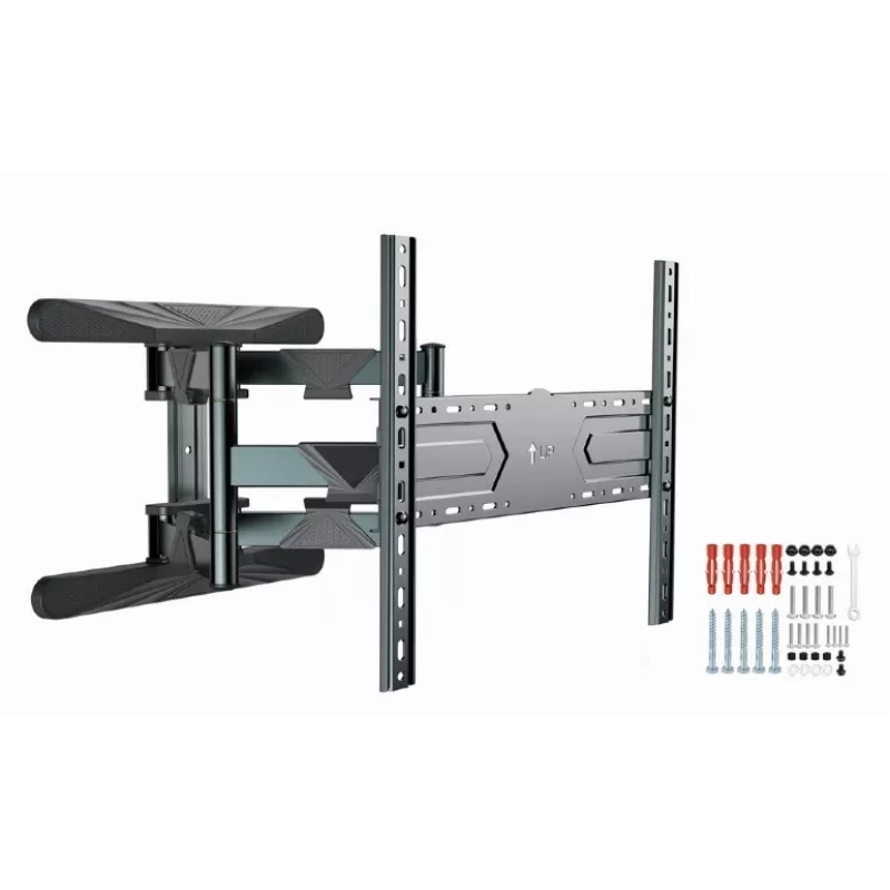 Suporte de parede para TV Gembird WM-80ST-01 aço para ecrãs de 40 a 80 polegadas, 50 kg, VESA 100×100–600×400, inclinável e orientável