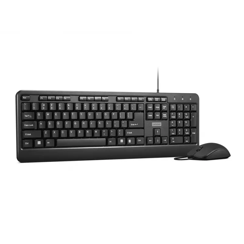 Lenovo 160 Teclado Rato incluído Home/Office USB US English Preto
