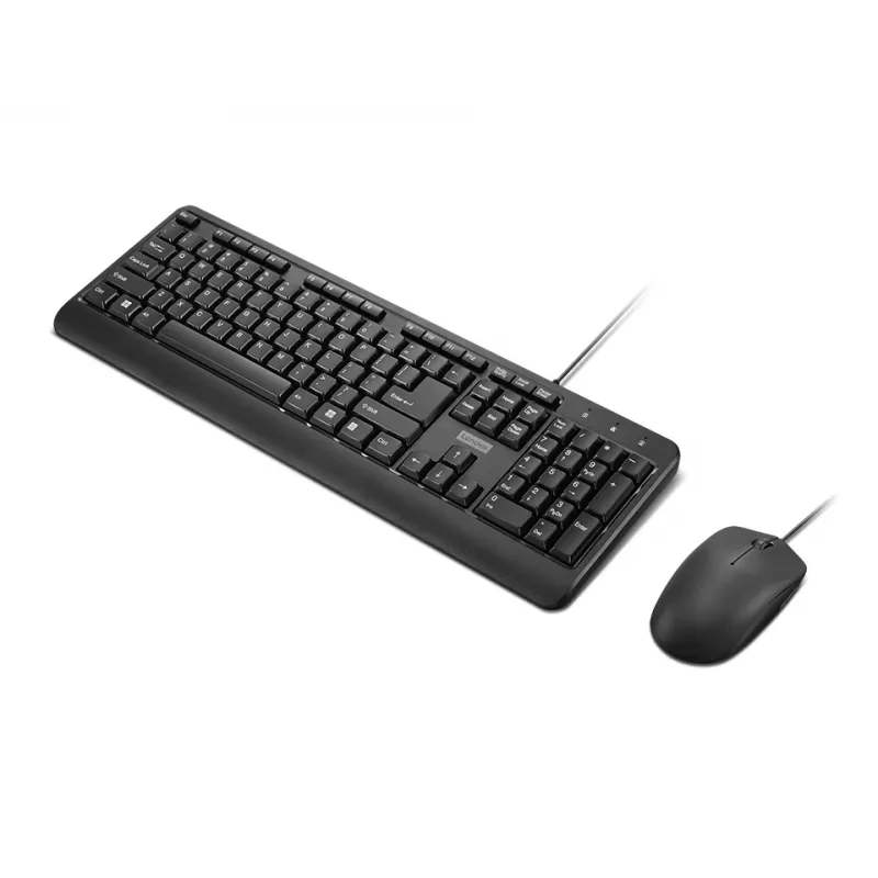 Lenovo 160 Teclado Rato incluído Home/Office USB US English Preto