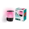 WiZ Elpas aplique de exterior inteligente Wi-Fi, 8,5 W, 950 lm, Tunable White & Color 2700-5000 K, IP44, regulável, preto