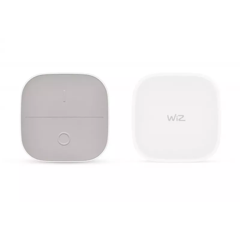 WiZ Portable Button 929003501301 comando para iluminação inteligente, a pilhas, 6,0 x 6,0 x 2,5 cm