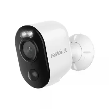 Câmara de vigilância IP Reolink Argus Series B350 4K, sem fios, 8 MP, 3840×2160, campo de visão de 125°, IP65, bateria de 6000 mAh