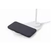 GEMBIRD Candeeiro de secretária com carregador sem fios, Branco
