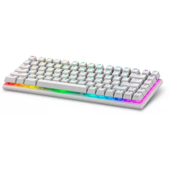 Alienware Pro Wireless Teclado Gaming USB + RF Wireless + Bluetooth Branco