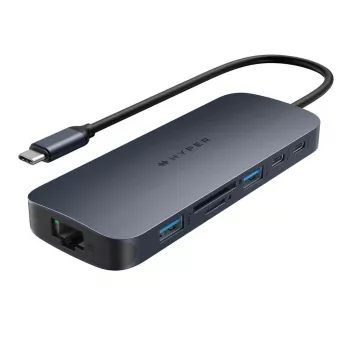 Targus HD4005GL Docking station/replicador de portas para portátil USB 3.2 Gen 2 (3.1 Gen 2) Type-C Azul