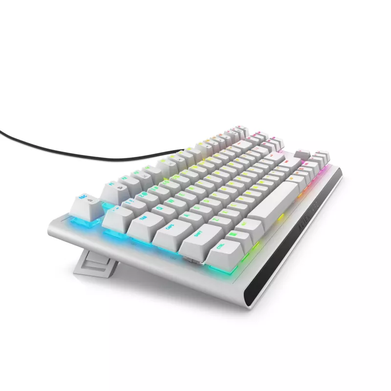 Teclado Gaming Alienware AW420K USB QWERTY US International branco
