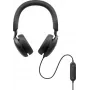 Headset com fio com ANC DELL Pro Plus - WH5024, com fio, chamadas/música, 20 - 20000 Hz, 189 g, headset, preto