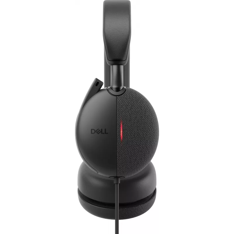 Headset com fio com ANC DELL Pro Plus - WH5024, com fio, chamadas/música, 20 - 20000 Hz, 189 g, headset, preto