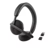 Headset sem fios DELL Pro - WL3024, com fio e sem fios, telefonia/música, 20 - 20000 Hz, 182 g, headset, preto