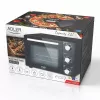 Forno de mesa elétrico Adler AD 6024 — compacto, capacidade de 22 l, 1300 W, preto