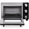 Forno de mesa elétrico Adler AD 6024 — compacto, capacidade de 22 l, 1300 W, preto