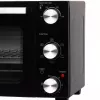Forno de mesa elétrico Adler AD 6024 — compacto, capacidade de 22 l, 1300 W, preto