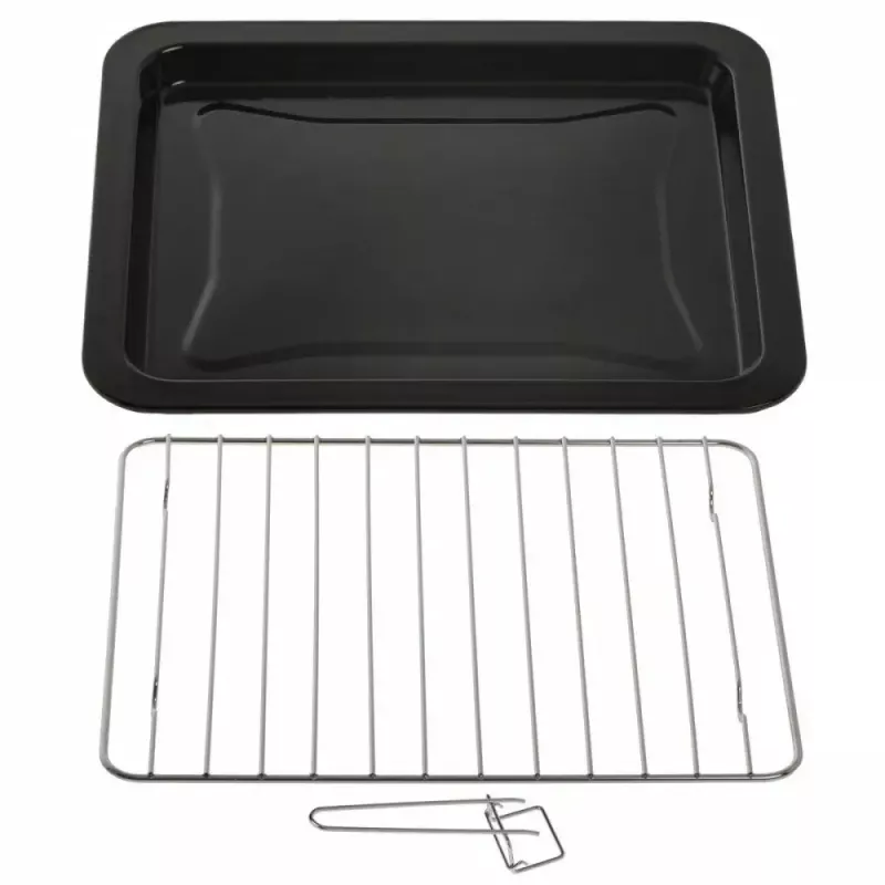 Forno de mesa elétrico Adler AD 6024 — compacto, capacidade de 22 l, 1300 W, preto