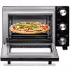 Forno de mesa elétrico Adler AD 6024 — compacto, capacidade de 22 l, 1300 W, preto