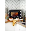 Forno de mesa elétrico Adler AD 6024 — compacto, capacidade de 22 l, 1300 W, preto