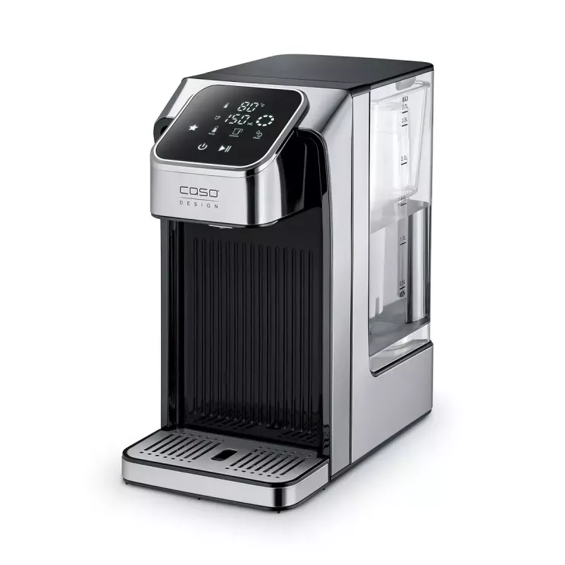 Caso HW 770 Advanced Turbo distribuidor de água quente, 2,7 L, 2600 W, preto/aço inoxidável