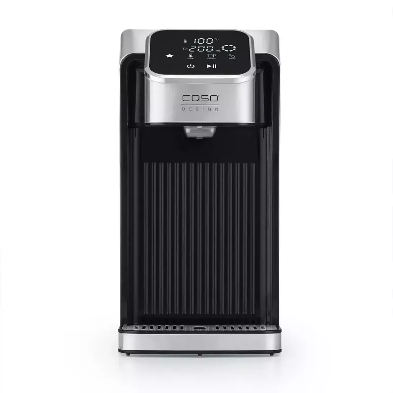 Caso HW 770 Advanced Turbo distribuidor de água quente, 2,7 L, 2600 W, preto/aço inoxidável