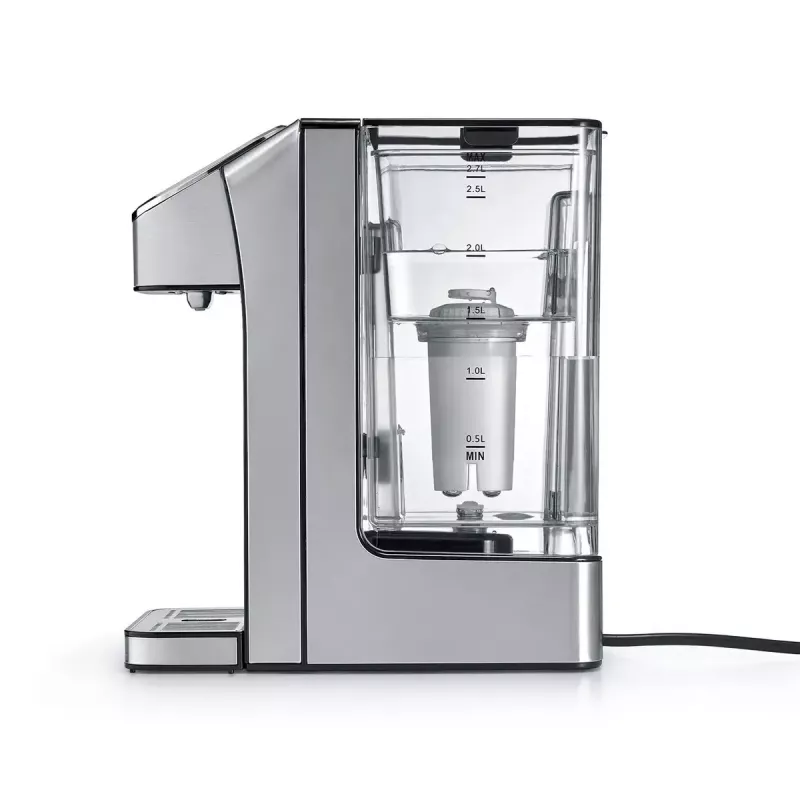 Caso HW 770 Advanced Turbo distribuidor de água quente, 2,7 L, 2600 W, preto/aço inoxidável