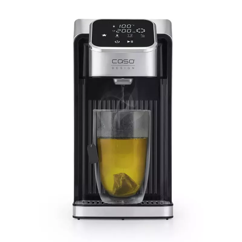 Caso HW 770 Advanced Turbo distribuidor de água quente, 2,7 L, 2600 W, preto/aço inoxidável