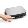 Balança de cozinha Caso KitchenDuo 03291 — balança de cozinha digital, aço inoxidável e preto, visor LED, capacidade de 5 kg, função tara
