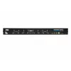 Comutador KVM ATEN 8 portas USB DVI com áudio, 2048 x 1536 píxeis, QXGA, 4,53 W, preto