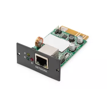 Placa SNMP DIGITUS V2.0, para montagem em rack UPS OnLine DIGITUS DN-170xxx