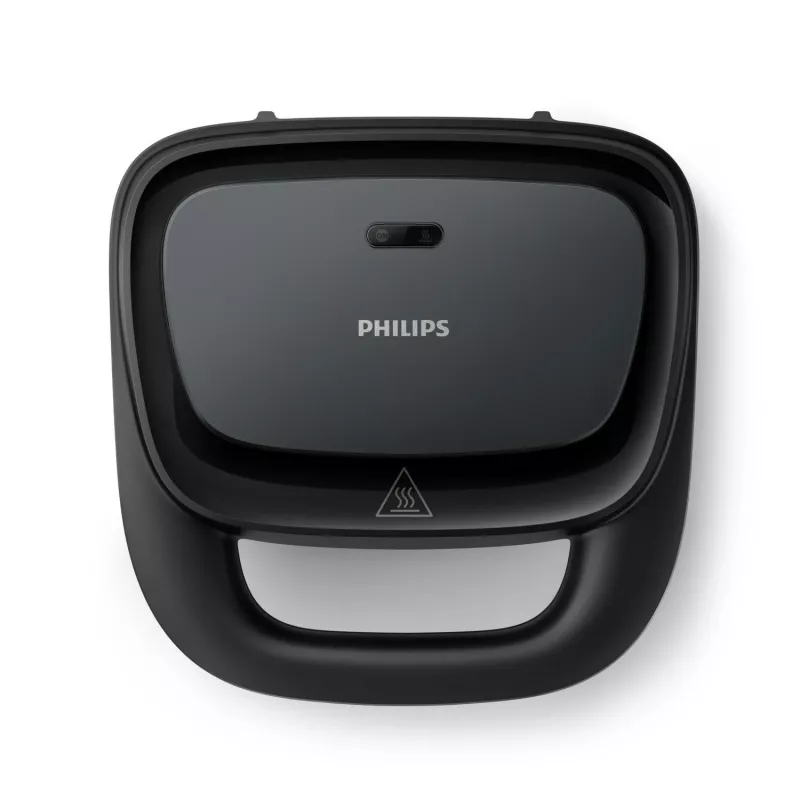 Sanduicheira Philips HD2330/90, 1 sanduíche, 750 W, preto
